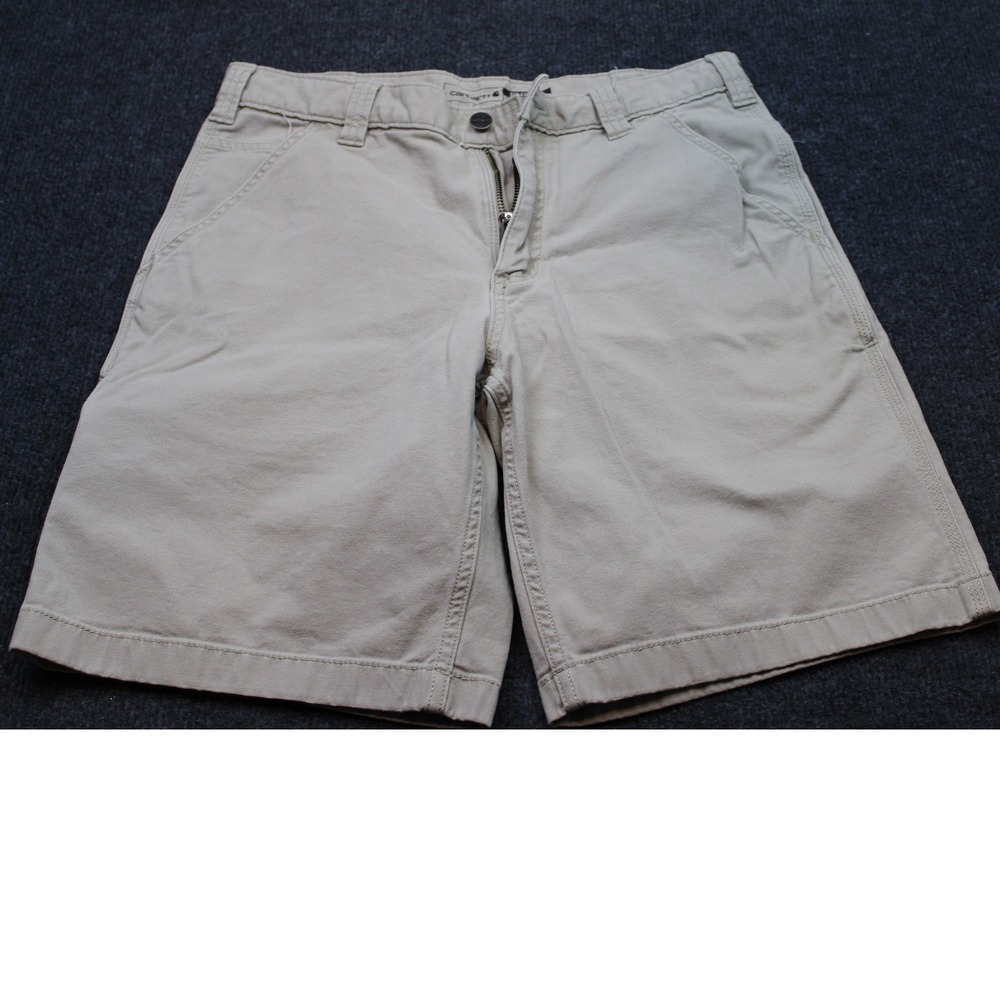 Carhartt Relaxed Fit Canvas Work Shorts Tan Khaki Size 32 Utility Carpenter